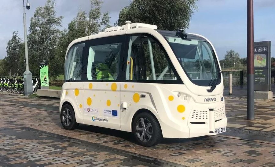 Driverless bus